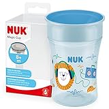 NUK Magic Cup Trinklernbecher, 8+ Monate, 230 ml, auslaufsicherer 360°-Trinkrand,...