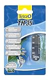 Tetra TH 35 Aquarienthermometer (präzises Flüssigkeitsthermometer zur Befestigung außen...