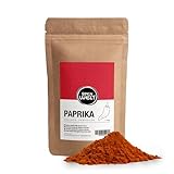 Spicy Welt Paprika Edelsüß Pulver (500g) – Gemahlener Edelsüßer Paprika für...