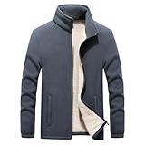 SWEPER Herren Fleecejacke - Dicke Fleecejacken Für Herren, Herren-Outwear,...