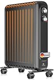KESSER® Ölradiator energiesparend 2500W | Thermostat, Schnell Heizlüfter |...