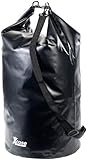 Xcase Drybag: Wasserdichter Packsack 70 Liter, schwarz (Seesack wasserdicht,...