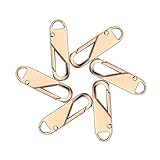 Angoily 6 Stück abnehmbarer Reißverschluss aufbewahrungssack storage pockets pufferjacke...