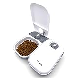 Cat Mate C200 Automatischer 2-Mahlzeiten-Futterautomat mit Timer-Steuerung (401) – Für...