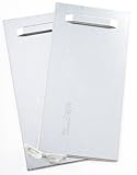 Klebebleche, Spiegelaufhänger bis 24kg (10x20 cm), Aufhänger für Spiegel,...