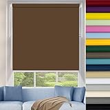 Easy Fit Verdunkelungsrollos, 90 x 210 cm, wasserdicht, Polyester, Thermo-Rollos mit...