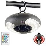 HONWELL LED-Sonnenschirm-Lichter, batteriebetrieben, für den Außenbereich,...