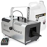 BeamZ SNOW1800 Schneemaschine mit Flüssigkeit, 1800 Watt Schnee Maschine mit...
