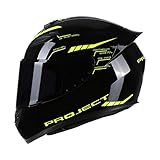 Mulcort Motorradhelm Full Face Rapid Street Helm Unisex Erwachsene Cool Rider Equipment...