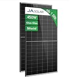 JA 450W Solarpanel Bifacial Glas-Glas Modell: JAM54D40 LB –...
