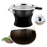 Pour Over Kaffeebereiter, 400ml Pour Over Kaffeemaschine, Pour over...