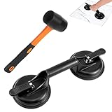 Bodenfugen Fixierer,Bodenbelag Sauggriff Werkzeug | Reparaturhammer Für Sockelleisten...