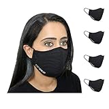 Step Ahead ® Dreilagige Gesichtsmaske aus Baumwolle, unisex, wiederverwendbar, modisch,...