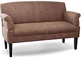 CAVADORE 2-Sitzer Küchensofa Malm, Sitzbank für Küche oder Esszimmer in...