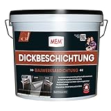 MEM Dickbeschichtung, Für Neu- und Altbauten, Tausalzbeständig und fäulnisfest,...