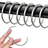 40 Stück gardinenringe zum öffnen,50mm Gardinenringe Vorhangringe,Rundringe...