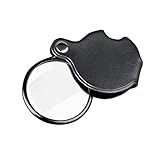 Liying Neu Handlupe Leselupe Lesehilfe Vergrößerungsglas Tasche Lupe 10 Fach Taschenlupe...