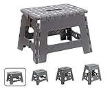 ARREGUI TB-022-G Kleiner Klapphocker | Falthocker für Kinder und Erwachsene | Tragbarer...