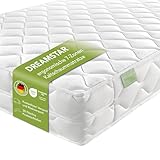 DREAMSTAR Ergo Flex Duo 90x200cm I ergonomische 7-Zonen Kaltschaummatratze I...