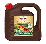 Substral Naturen Bio Pflanzen-Nahrung, pflanzlicher, veganer Flüssigdünger für...