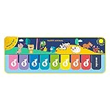 Klaviermatte für Kinder, Polyester, multifunktionales Zubehör, Bodentanz, pädagogisch...