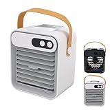 zlinsiger Tragbarer 3-in-1-Wechselstrom-Mini-Ventilator – Tragbarer Klimaanlagen-Kühler...