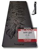 Yosana Yogamatte aus Naturkautschuk | extrem rutschfest | ULTRA GRIP Oberfläche aus ECO...