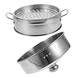 CLISPEED 1Satz Aluminiumlegierung Für Dampfgareinsatz Für Gemüse Dumplings Und...