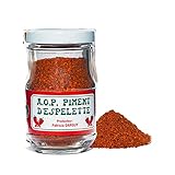 Boomers Gourmet - Piment d' Espelette AOP original Darguy Chili, Chilipulver - 1 Stück -...