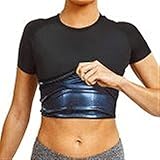 JIALIFT Sauna-Schwitzanzüge, Hemd, Taillentrainer for Herren, Kompressionsweste, Workout,...