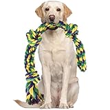 RIO Direct Hundespielzeug Seil für große Hunde, 70cm/27,56inch, XL Tau/Hundeseil...