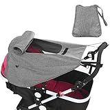 Universal Kinderwagen Sonnensegel, Sonnenschutz mit UV-Schutz 50, Wasserdicht...