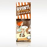 AVANTI Anina - Kaffeebohnen Espresso 1kg Mild & Säurearm I Feinste Trommelröstung mit...