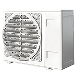 Outdoor-Klimaanlage Cache, Edelstahl, kreisförmige Wandmontage, AC-Kompressor und...