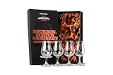 Whiskey, Scotch, Bourbon Professionelle Tasting und Nosing Gläser | 4er Set |...