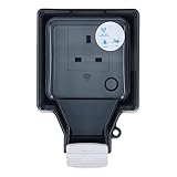 WiFi-Steckdose, unterstützt Sprachsteuerung, UK-110–250 V, WLAN, Smart-Steckdose,...