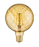 Osram LED Vintage 1906 Lampe, Sockel: E27, Warm White, 2400 K, 4, 50 W, Ersatz...