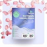 Seaves Natural Flowers Waschstreifen- 60 Waschladungen - Waschmittel Blätter Streifen