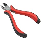 Seitenschneider 12cm Chromstahl Mini Präzisionsschneide Zange Nagelzange Schneidzange...