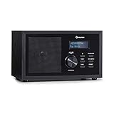 auna Ambient DAB Radio - kompaktes DAB+ Radio mit Bluetooth-Streaming: Version 5.0 mit...