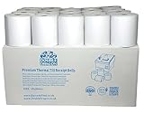 10 Rollen Premium 80 x 80 mm Thermopapier Kassenbonrolle; für EPOS...