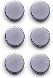 Zeller 11203 Magnet-Set 6-teilig, ø 2.7 cm, edelstahl