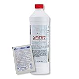 DEWEPRO-Set: SANIT RohrReiniger flüssig (3063) - Flasche à 1000ml -...