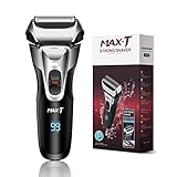 MAX-T Rasierer Herren, Elektrorasierer Rasierer Herren Elektrisch mit...