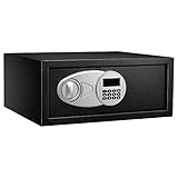 Amazon Basics – Tresor aus Stahl, Sicherheit für Zuhause, mit digitaler...