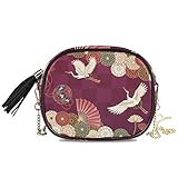 LUNLUMO Traditionelle japanische Krankette Schulter Abend Clutch Umhängetasche...