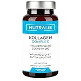Kollagen Kapseln Komplex + Q10 Hyaluron - Hochdosiert - Gelenke Haut - Biotin...