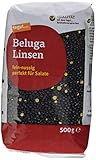 tegut... Beluga Linsen - schwarze Farbe, 1 x 500 g