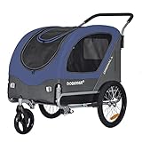 Doggyhut Original Large Fahrradanhänger & Hundebuggy 2 in 1 für Hunden bis...