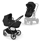 CYBEX Gold Kinderwagen EOS Lux 2-in-1, Reisesystem, Ab Geburt bis 22 kg (ca. 4 Jahre),...